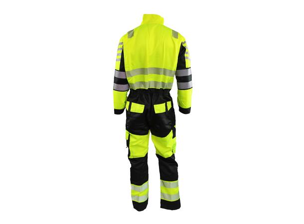 Bulldog kjeledress, gul/svart, str. 52 Synlighet  kl. 3 