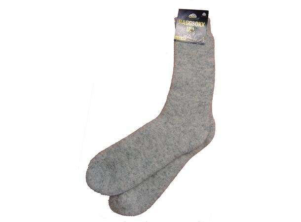 Raggsokk, ull, str. 44-47 Grå 