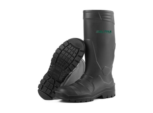 Dikamar PU vernestøvel, grønn, str. 44 Alpha S5 