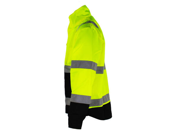 Bulldog jakke, gul/svart, str. 2XL Synlighet kl. 2 