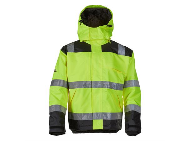 Bulldog jakke vattert, str. M Synlighet kl. 3 