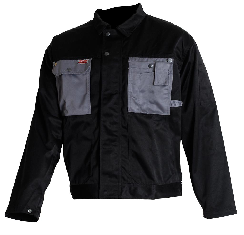 Bulldog Jakke, svart, str. S Håndverk Bulldog Protective Workwear AS