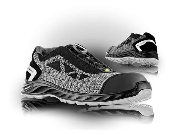 VM Footwear PALERMO lavsko, str. 42 Grå/svart, S1P ESD SRC 