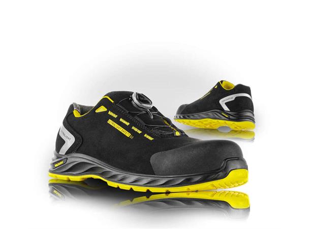 VM Footwear CALIFORNIA lavsko, str. 41 Svart/gul, S3 ESD SRC 