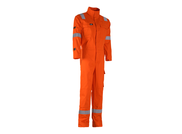 Bulldog kjeledress, oransje, str. 56 Med knapper, multinorm 