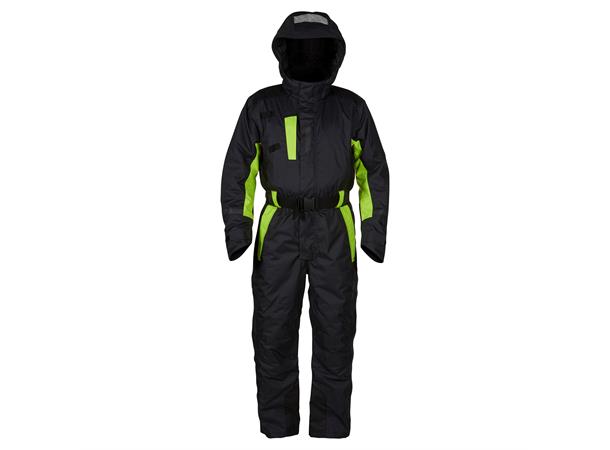 Bulldog SKJOLD 2.0 dress, svart/gul, XS Vattert, vind- og vanntett 