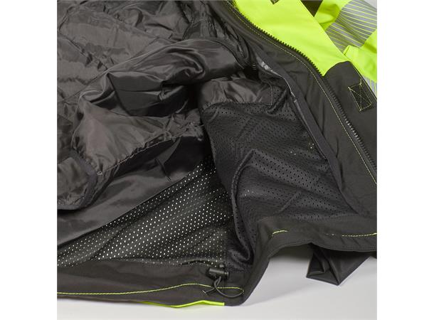 Bulldog SKJOLD 2.0 jakke, str. M Synlighet kl. 3, rip-stop, vattert 