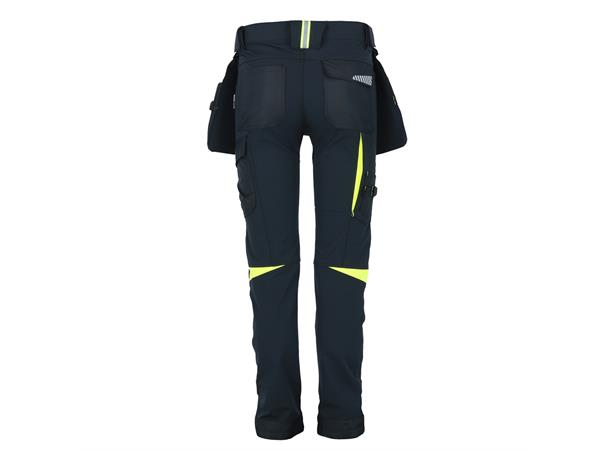 Wrks BISMUTH stretchbukse, svart, 56 Avtagbare hengelommer (glidelås) 