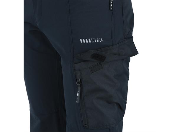 Wrks BISMUTH stretchbukse, svart, 44 Basic servicebukse 