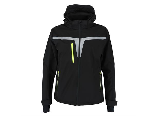 Wrks GRIMEN softshell jakke, svart Herremodell 