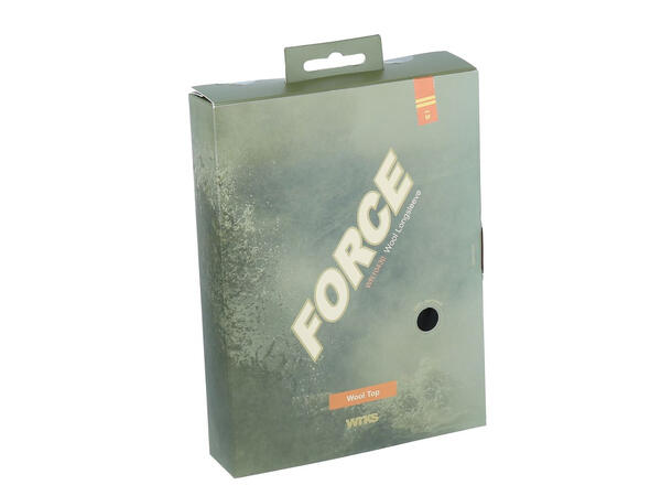 Wrks FORCE genser, str. XS 100% merinoull 